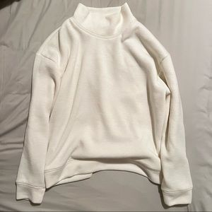 Abercrombie & Fitch ivory oversized sweater - super cozy - size xL